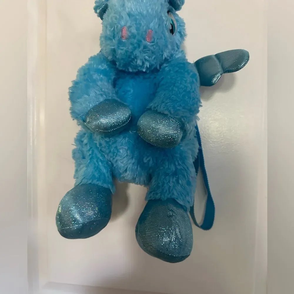 NWOT Critter Collection Blue Unicorn Plush 16